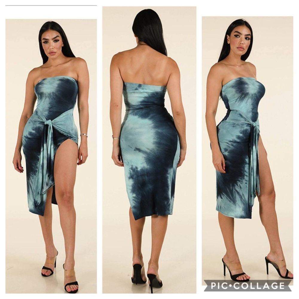 Tie dye dress